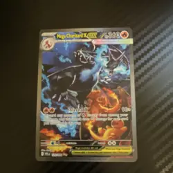 Pokemon Mega Charizard X EX 125/094 360 HP Flame Type English Card - Image 1
