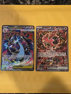 Pokemon Mega Charizard X Ex 023 And Oricorio EX 024 Promo Card Lot Of 2 - Image 1