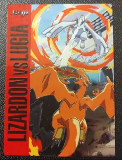 Meiji Get Card Battle #13 Pokemon Charizard VS Lucia Embossed Foil Japanese Rare - Image 1