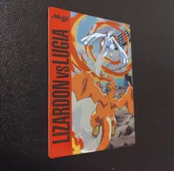 Meiji Get Card Battle #13 Pokemon Charizard VS Lucia Embossed Foil Japanese Rare - Image 2
