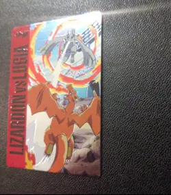 Meiji Get Card Battle #13 Pokemon Charizard VS Lucia Embossed Foil Japanese Rare - Image 3