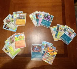 300 Pokemon Scarlet Violet Destined Rivals Bulk Cards - Image 2