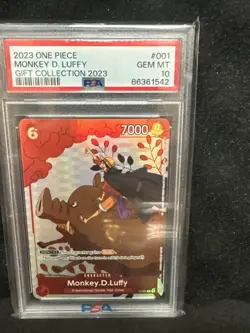 Monkey.D.Luffy (Gift Collection 2023) P-001 One Piece Promotion Cards Foil - Image 1