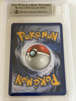 Pokemon TCG Dark Vileplume 1st Edition Holo Rare Card 13/82 BGS 8 - Image 2