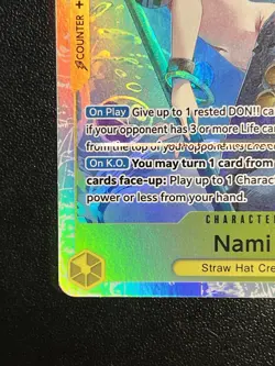 Nami EB03-053 One Piece Super Rare Character Card English Near Mint Bandai TCG - Image 4