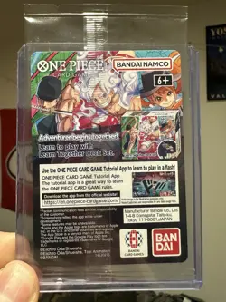 Bandai Namco One Piece Card Game Monkey.D.Luffy US Voyage Promo Holo P-055 - Image 2