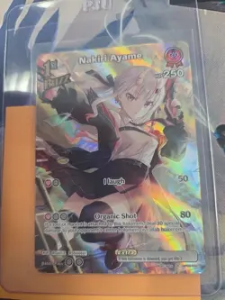 Nakiri Ayame UR Hbp02-034 Hololive Card Game Quintet Spectrum English - Image 1