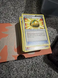 Lot of 100 Pokemon Trainer Cards Near Mint Condition Various Sets - Image 1