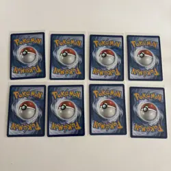 Cracked Ice Holo Energy SET of 8 - Terapagos ex UPC Pokemon Cards - NM - Image 2