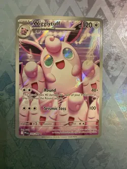 Wigglytuff 105/094 Me02: Phantasmal Flames Holo Full Art English Pokemon Card - Image 1