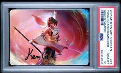 2025 Magic The Gathering Final Fantasy Art Series #22 Yuna, Grand Summoner PSA10 - Image 1
