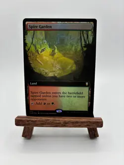 Foil Extended Art Spire Garden - CLB 606 MTG Magic The Gathering - Image 1