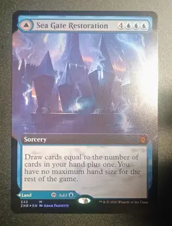 Sea Gate Restoration Zendikar Rising 333 EN Extended Art mtg FOIL - Image 1