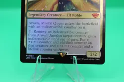 MTG - Arwen, Mortal Queen (Extended Art) - The Lord of the Rings - NM (Foil) - Image 4