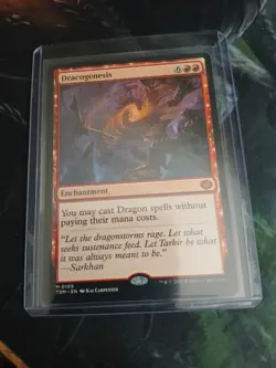 MTG Dracogenesis 0105 Tarkir: Dragonstorm NM - Image 1