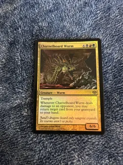 Foil Charnelhoard Wurm Conflux - Magic the Gathering Mtg - Multi - Image 1