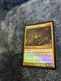 Foil Charnelhoard Wurm Conflux - Magic the Gathering Mtg - Multi - Image 2