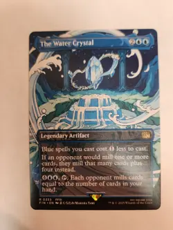 The Water Crystal Borderless (NM Non-Foil) FIN-0333 Rare Near Mint MTG - Image 1