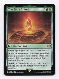 The Earth Crystal 0184 (R) MTG FINAL FANTASY (FIN) - Image 1