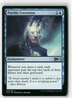 Magic the gathering Psychic Corrosion Core Set 2019 #68 - Image 1