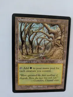 Gaea's Cradle 4 Urza's Saga MTG VG Free shipping with tracking - Image 1