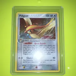 Nintendo Pidgeot 10/112 EX FireRed & LeafGreen Holo Rare 100 HP Pokemon TCG - Image 4