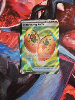 Pokemon Buddy-Buddy Poffin 167/132 Mega Evolution Ultra Rare Near Mint - Image 1