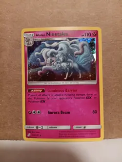 NM-Mint Alolan Ninetales - 111/181 - Holo Rare Pokemon Team Up - Image 1