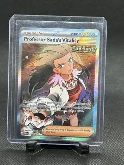 Pokemon SV04 Paradox Rift – Professor Sada’s Vitality 239/182 – SIR NM/NM+ MINT - Image 1