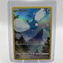 Pokemon Swablu GG27/GG70 Crown Zenith: Galarian Gallery Holo Ultra Rare Card - Image 1