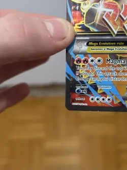 Pokemon XY M Camerupt EX Alternate Art Black Star Promos XY198a LP - Image 4