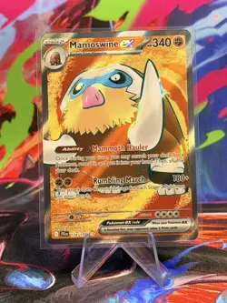 Mamoswine ex 174/159 Pokemon Scarlet & Violet Journey Together Ultra Rare - Image 1