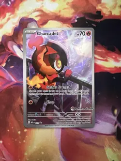 Charcadet 022 Promo Pokemon Center Exclusive Stamped - Image 1