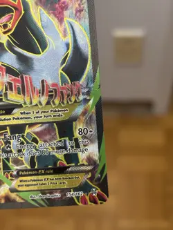 M Houndoom EX Full Art 154/162 XY Breakthrough Holo MP Pokemon TCG - Image 5