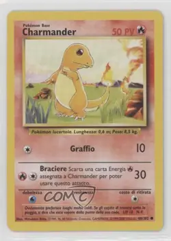 Charmander Italian Pokemon Base Set #46 1999 - Image 1