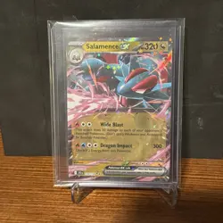 Pokemon Salamence ex Journey Together Stamped Promo 114/159 - Image 1