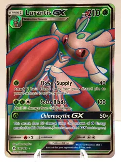 Pokemon Lurantis GX 138/149 Base Set Sun & Moon FULL ART - Image 2