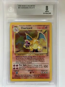 Pokemon TCG Charizard Base Set 2 Holo Rare - Image 1