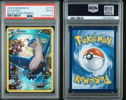 2015 POKEMON XY BLACK STAR PROMOSFULL ART/LATIOS XY79 PSA 4 - Image 3