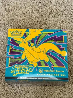 Pokemon Mega Evolution Ascended Heroes Pokemon Center Exclusive ETB Sealed New - Image 1