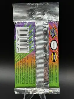 Pokemon Blain Gym Challenge Factory Sealed Unlimited Booster Pack WOTC 1999 - Image 2