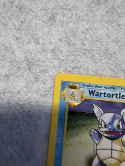 Pokemon TCG Wartortle Base Set 2 63/130 WOTC Stamped MP. - Image 5