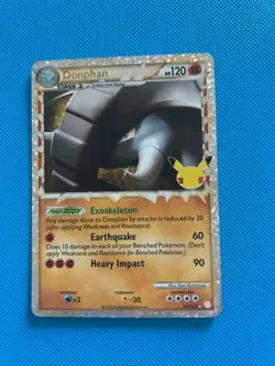 Donphan 107/123 Celebrations: Classic Collection Holo - English - Pokemon TCG - Image 1