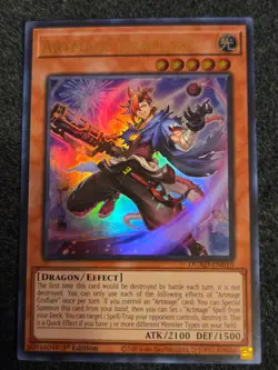 Artmage Graflare DUAD-EN010 Ultra Rare 1st Ed NM Yugioh - Image 1