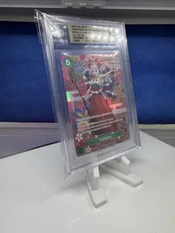 Yamato SP SEC OP01-121 OP05 Alternate Art One Piece Card Bgs 9.5 - Image 2