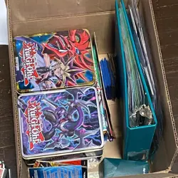 HUGE YuGiOh Cards TCG Collection - Some Holos, Rares, & Vintage Tins Shonen Jump - Image 2