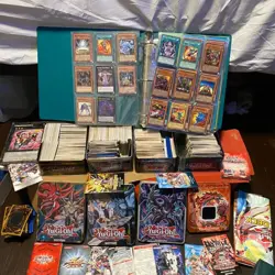 HUGE YuGiOh Cards TCG Collection - Some Holos, Rares, & Vintage Tins Shonen Jump - Image 4