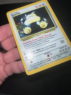 Snorlax 11/64 Holo NO SYMBOL ERROR Jungle Pokemon Card NM - Image 4