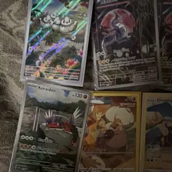 Pokemon Umbreon Sylveon Mew Pikachu Gengar Full Art Holo Foil Lot 24 Cards - Image 5