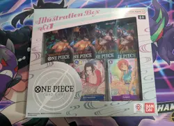 One Piece Bandai TCG Card Game Illustration Box Vol 1 New Factory Sealed See Pic - Image 1